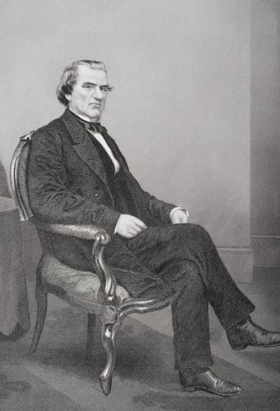 Andrew Johnson by Alonzo Chappel
